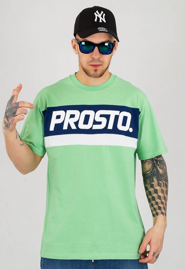 T-shirt Prosto Zone zielony