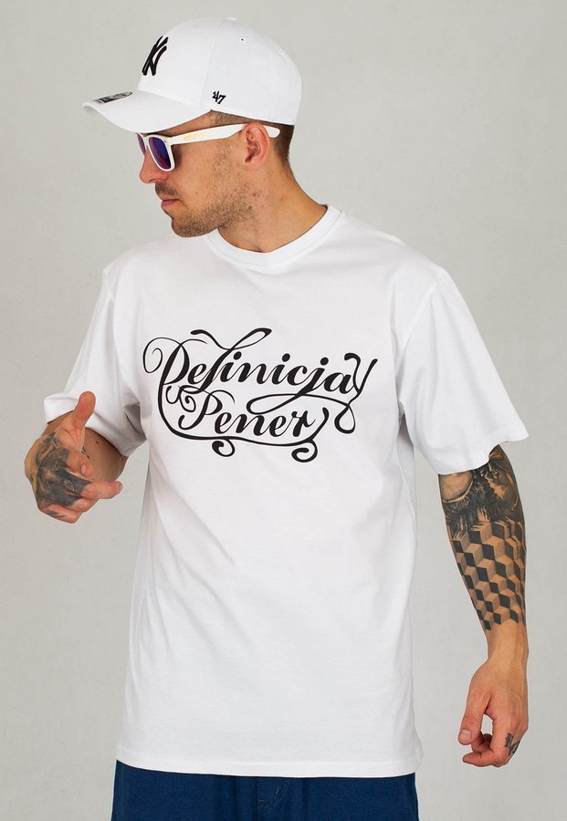 T-shirt RPS Rysiu Peja Solufka Definicja Pener biały