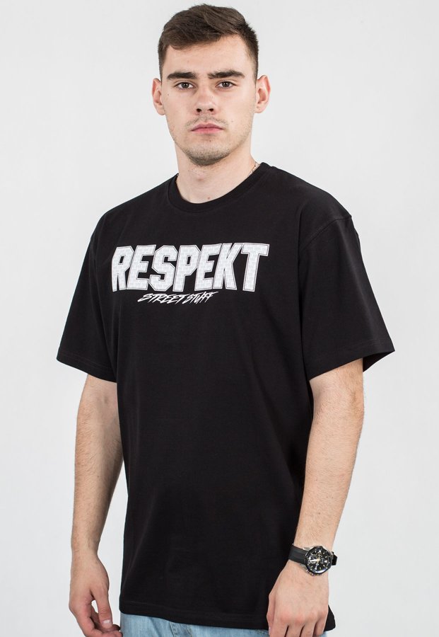 T-shirt Respekt Classic czarny
