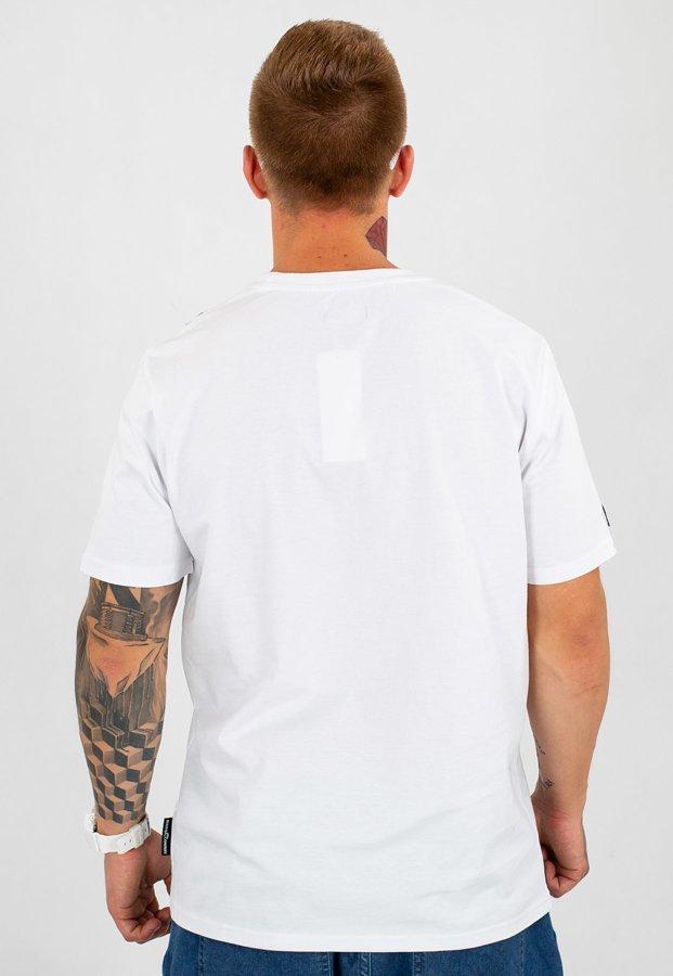 T-shirt SB Maffija Betwixt biały