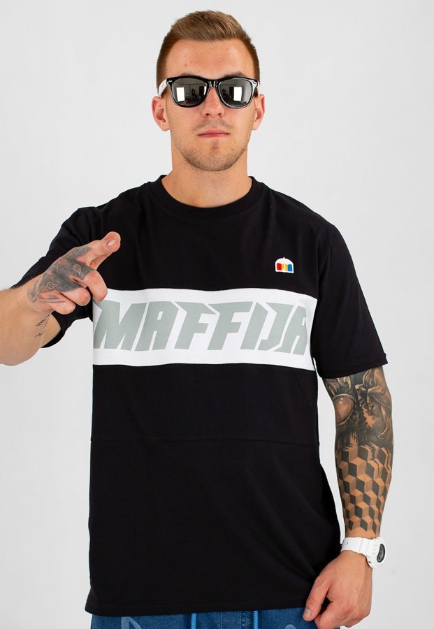 T-shirt SB Maffija Lines czarny
