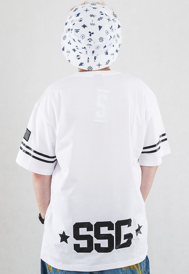 T-shirt SSG 08 biały