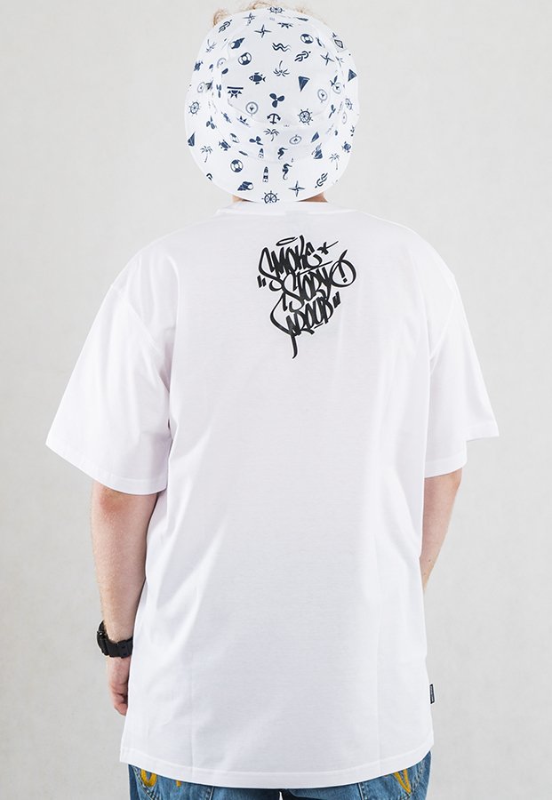 T-shirt SSG Bear biały