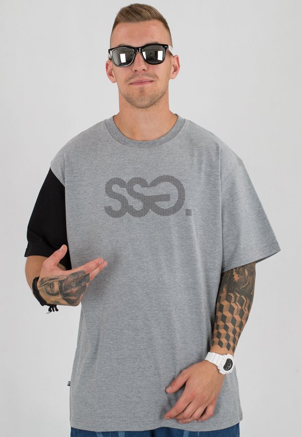 T-shirt SSG Sleeve szary
