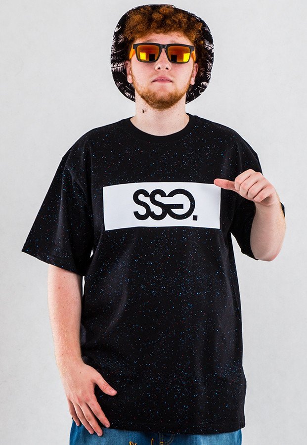 T-shirt SSG Splash czarny