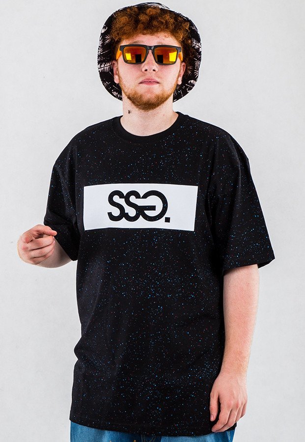 T-shirt SSG Splash czarny