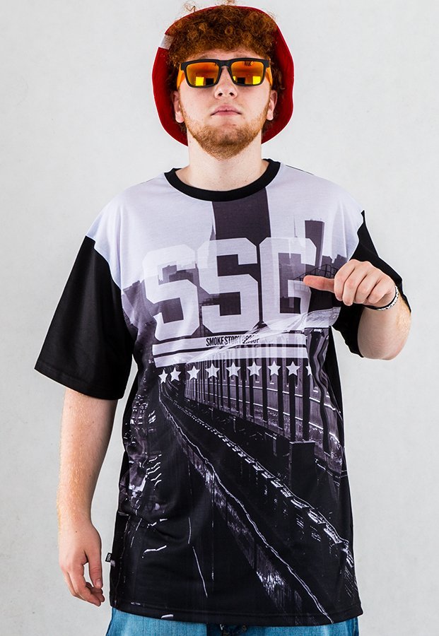 T-shirt SSG Train czarny