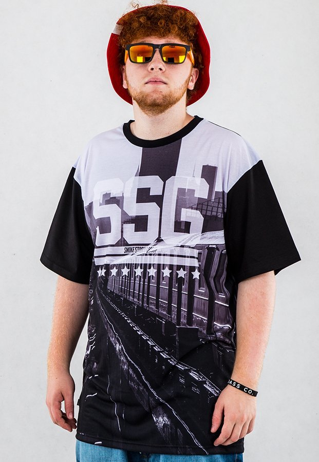 T-shirt SSG Train czarny
