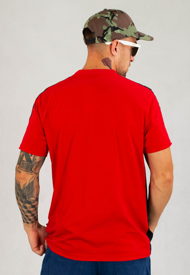 T-shirt Środowisko Miejskie Classic Small czarno czerwony