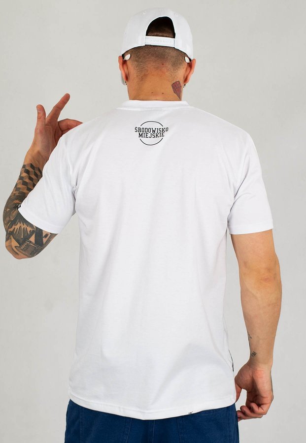 T-shirt Środowisko Miejskie Round biały