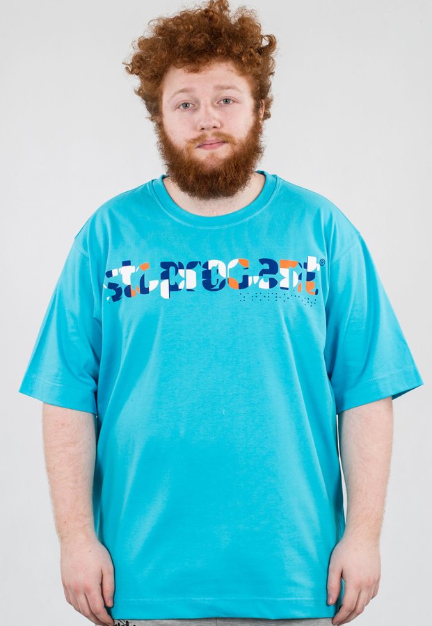 T-shirt Stoprocent Baggy Breil niebieski