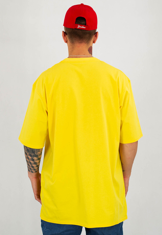 T-shirt Stoprocent Baggy Chromtag żółty
