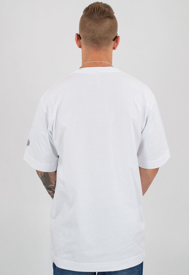 T-shirt Stoprocent Baggy Darwin biały