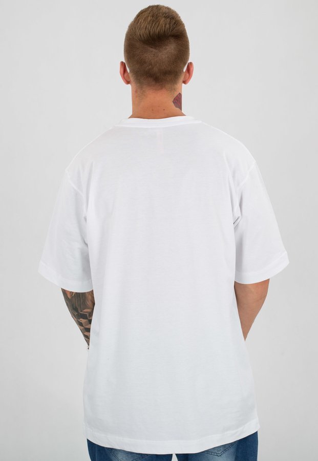 T-shirt Stoprocent Baggy Devicetag Light biały