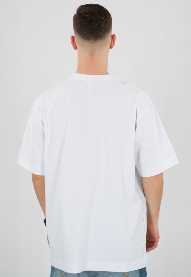 T-shirt Stoprocent Baggy Dron Tag biały