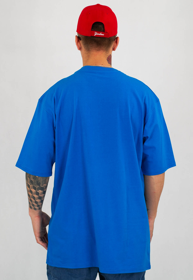 T-shirt Stoprocent Baggy Futureretro niebieski