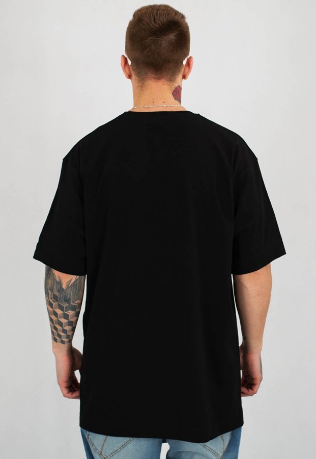 T-shirt Stoprocent Baggy Simple 19 czarny