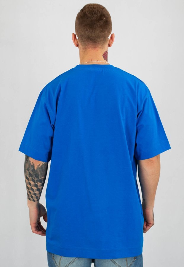 T-shirt Stoprocent Baggy Simple 19 niebieski