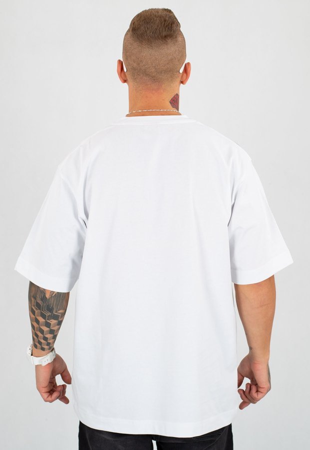 T-shirt Stoprocent Bandan 16 biały
