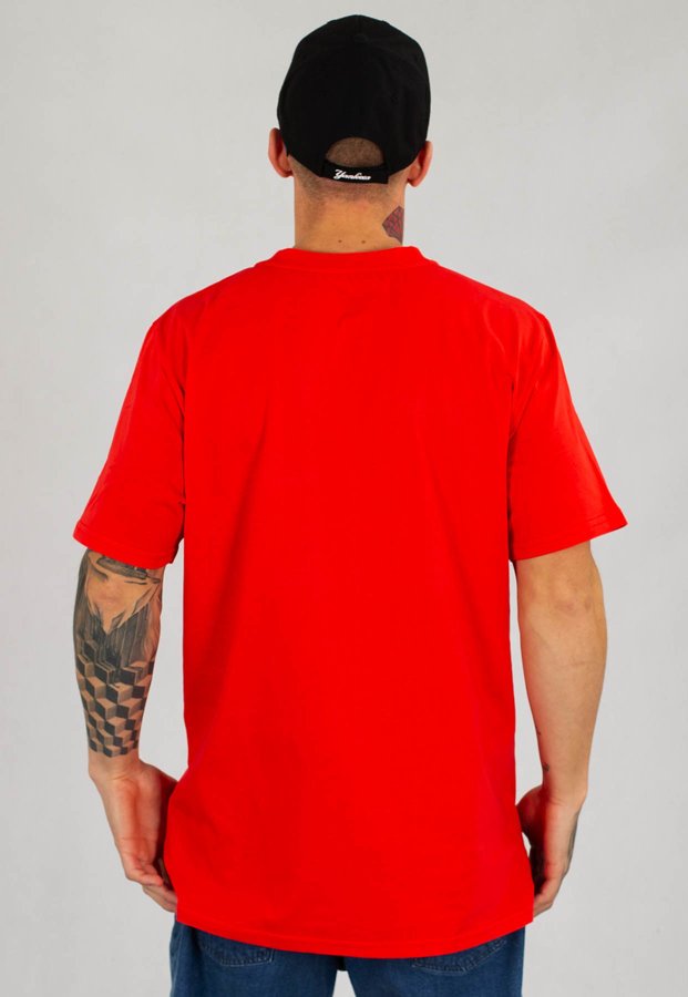 T-shirt Stoprocent Big Sto czerwono czarny