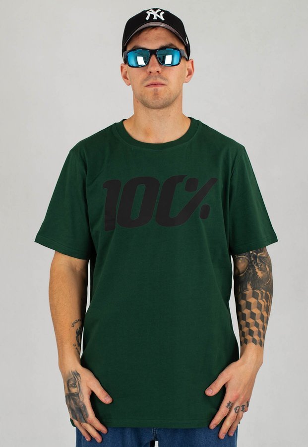 T-shirt Stoprocent Big Sto zielono czarny