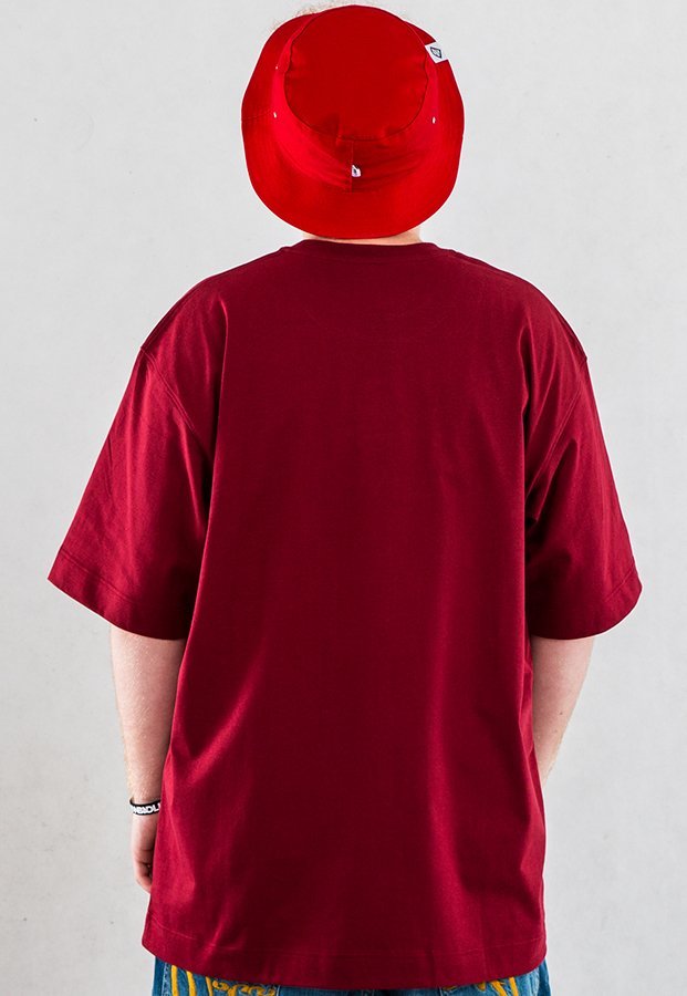 T-shirt Stoprocent BrushTag czerwony