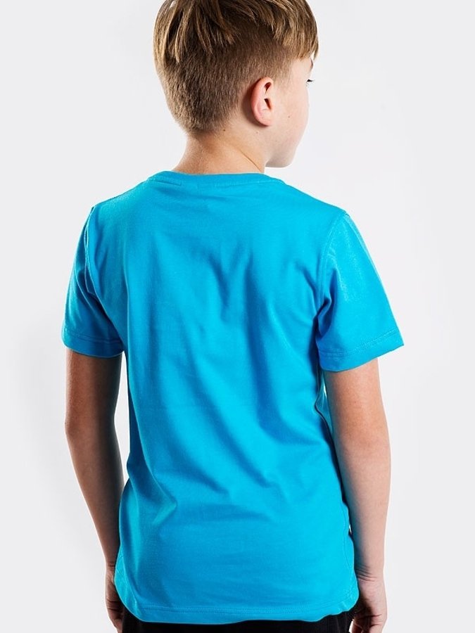 T-shirt Stoprocent Downhill niebieski