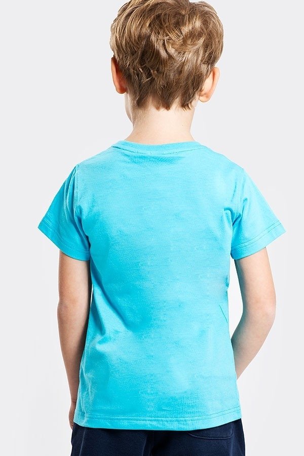 T-shirt Stoprocent Mały niebieski
