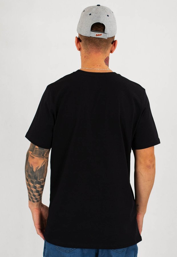 T-shirt Stoprocent Regular Simplecut czarny