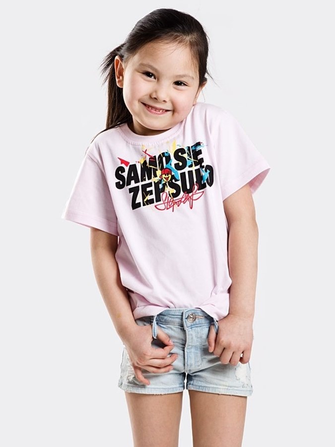 T-shirt Stoprocent Samo różowy