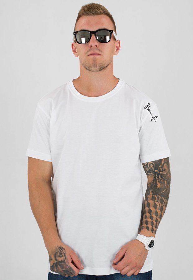 T-shirt Stoprocent Slim Base biały