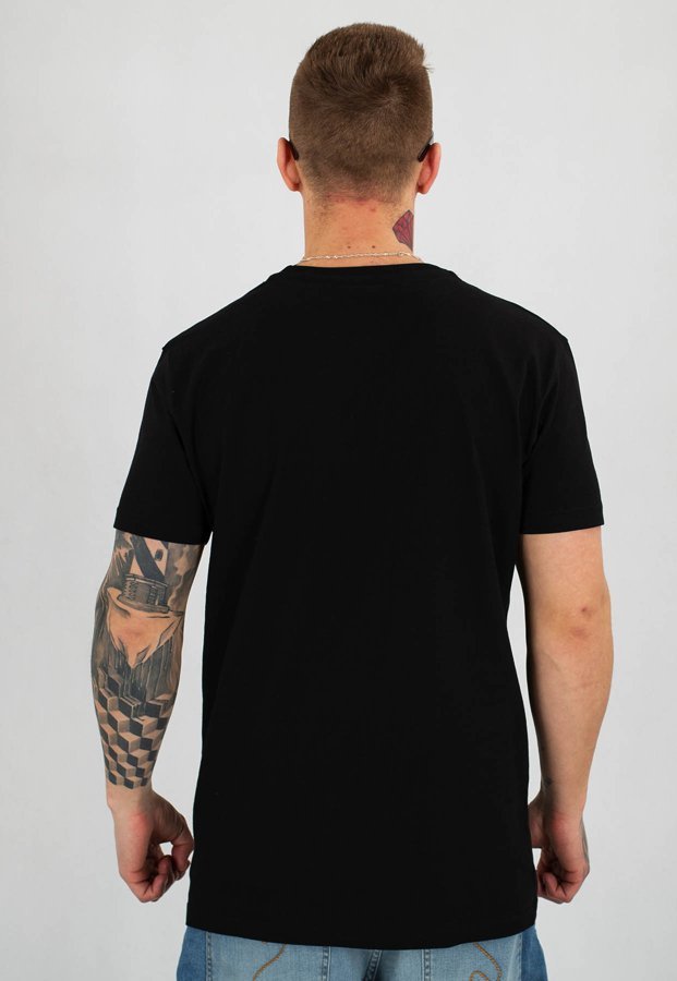 T-shirt Stoprocent Slim Hundred czarny