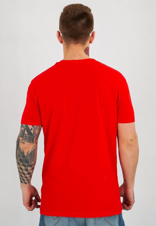 T-shirt Stoprocent Slim Stopro czerwony