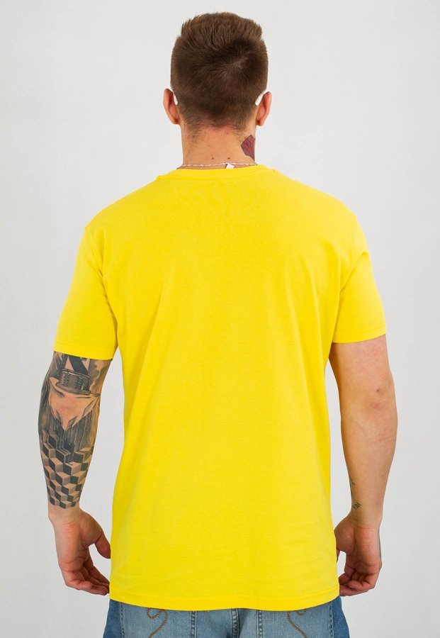 T-shirt Stoprocent Slim Stopro żółty
