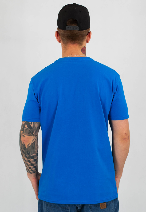 T-shirt Stoprocent Slim Tulip niebieski