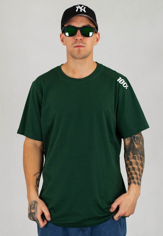 T-shirt Stoprocent Small Sto zielono biały