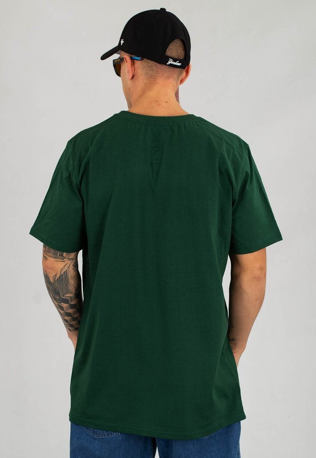 T-shirt Stoprocent Small Sto zielono czarny