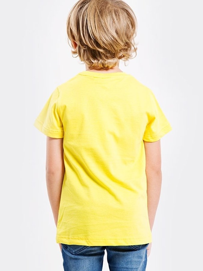 T-shirt Stoprocent Smile żółty