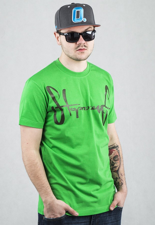 T-shirt Stoprocent Tag zielony