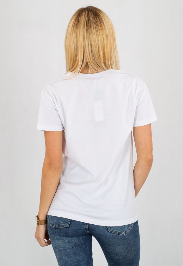 T-shirt Stoprocent Tag17 biały