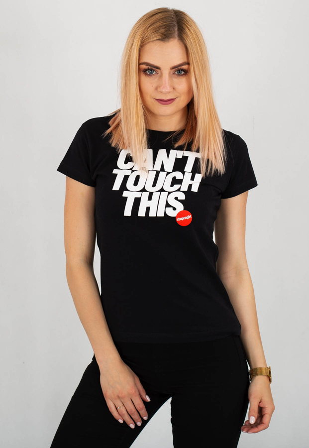 T-shirt Stoprocent Touch czarny