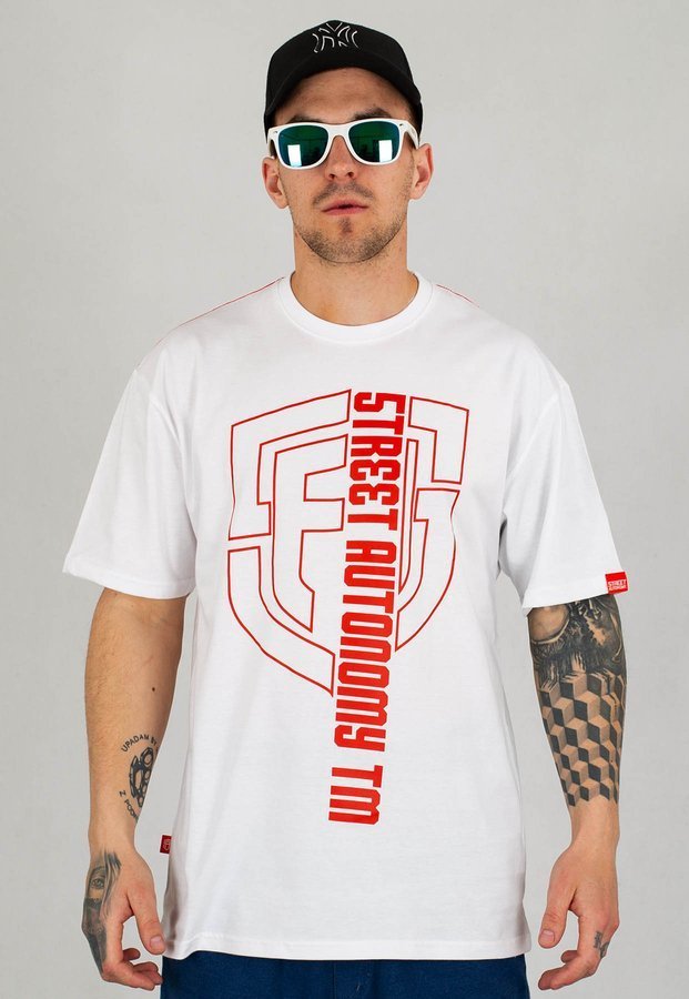 T-shirt Street Autonomy ATHL biały