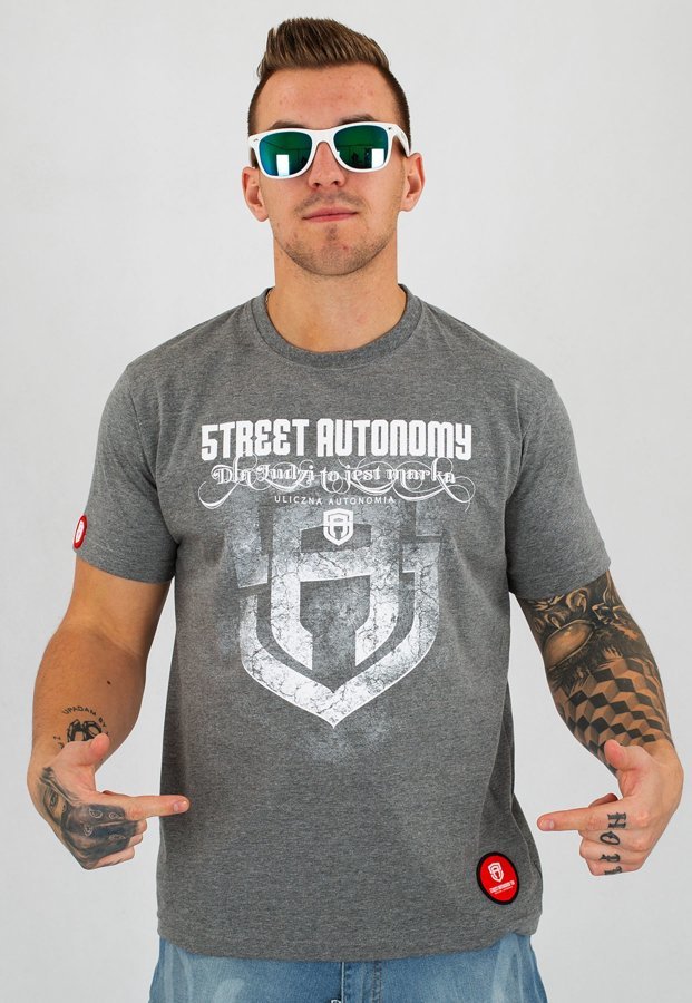 T-shirt Street Autonomy Athlete szary
