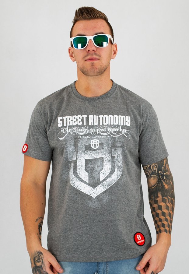 T-shirt Street Autonomy Athlete szary