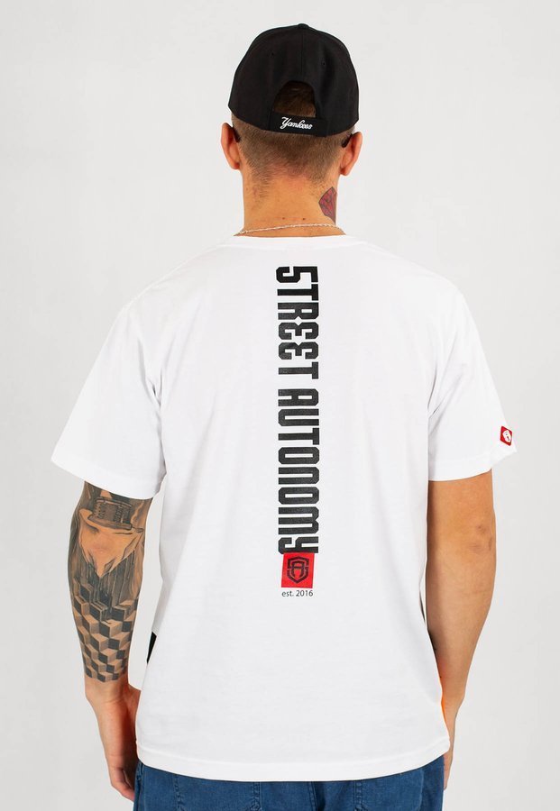 T-shirt Street Autonomy Bagz biały