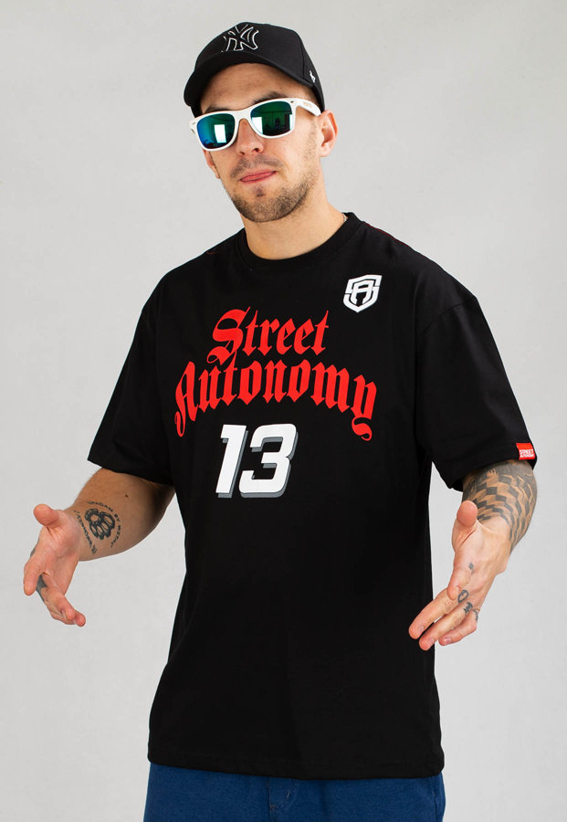 T-shirt Street Autonomy Basket czarny