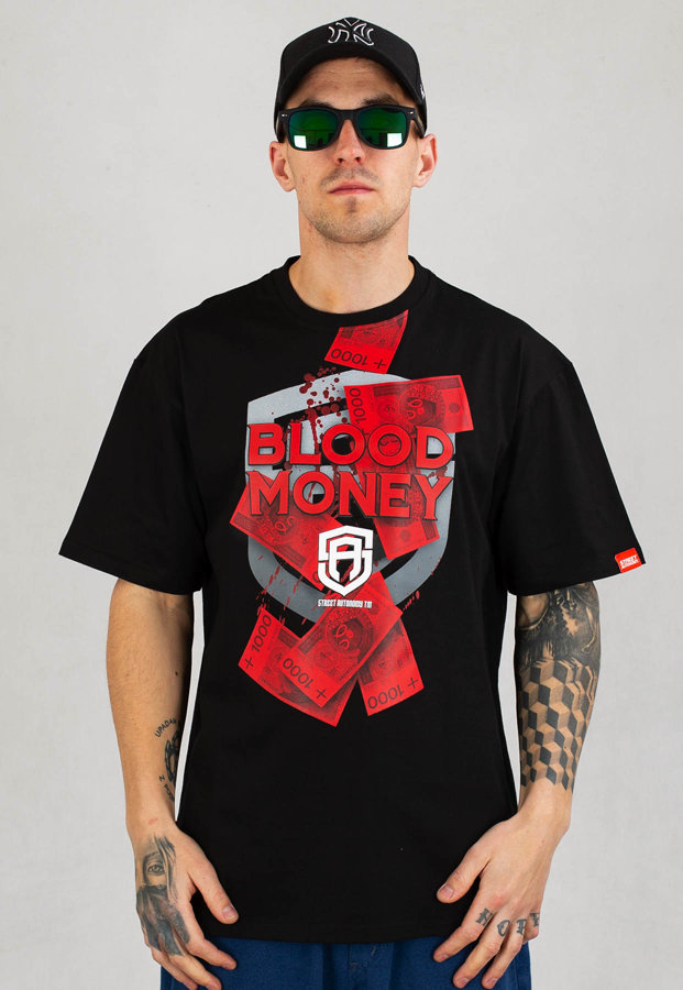 T-shirt Street Autonomy Bloody Money 2 czarny