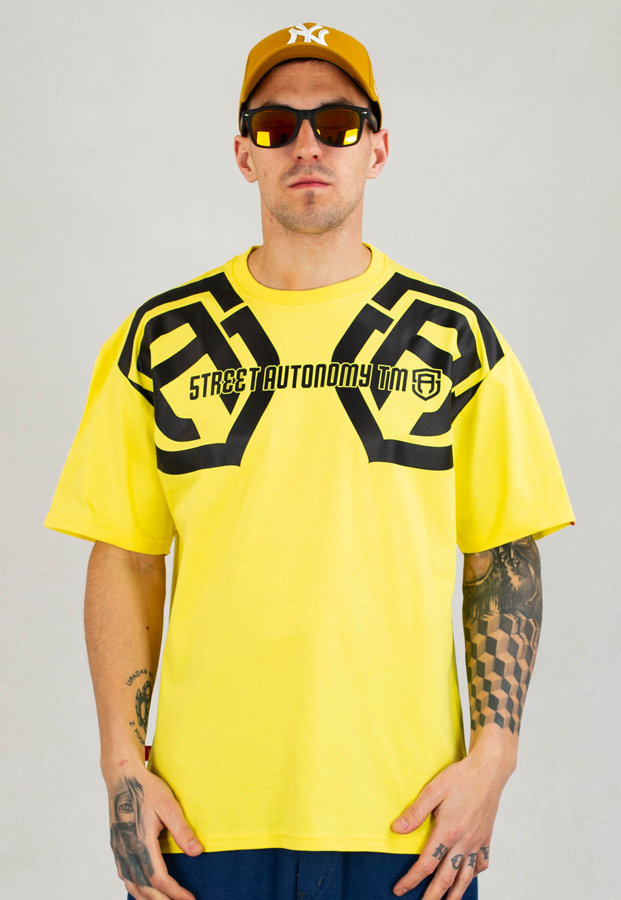 T-shirt Street Autonomy Double ARM żółty