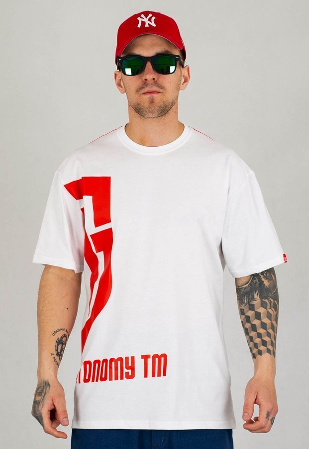 T-shirt Street Autonomy Halfsa biały