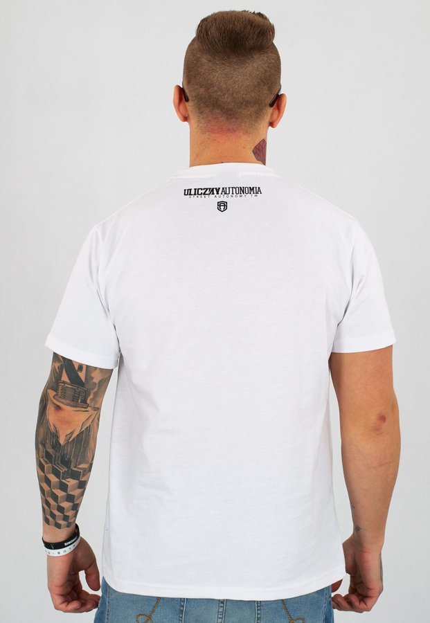 T-shirt Street Autonomy Image biała